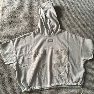 Under Armor Cream  Hooded Shirt